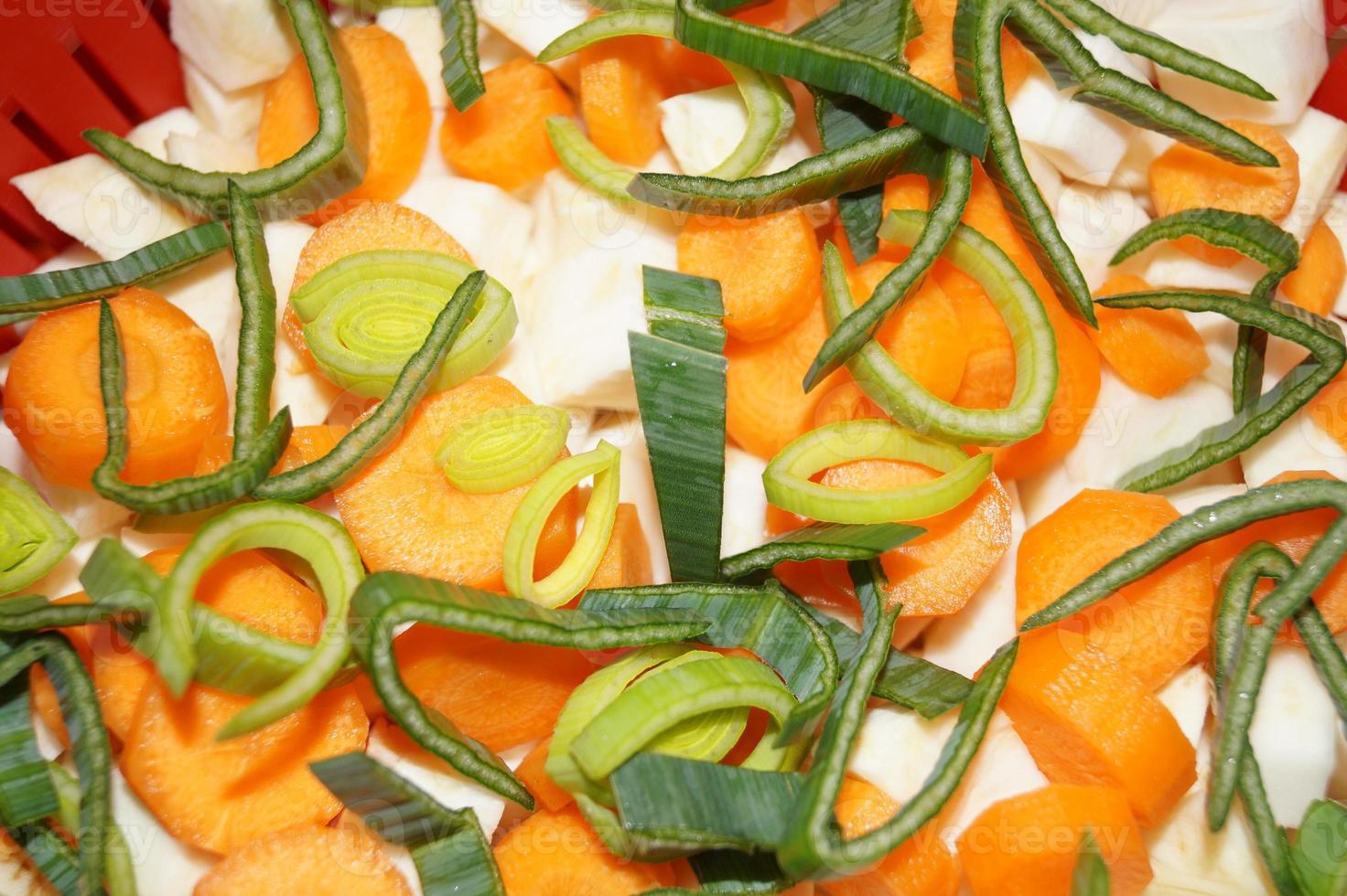 verduras frescas y saludables foto
