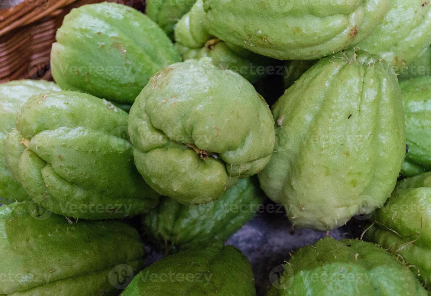 frutas en un mercado foto