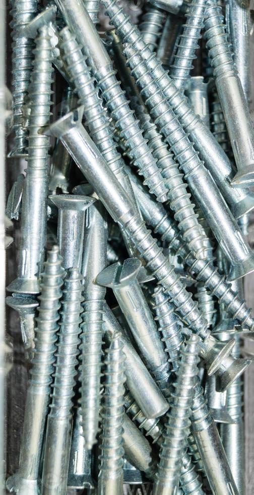 industrial iron nuts nails and screw photo