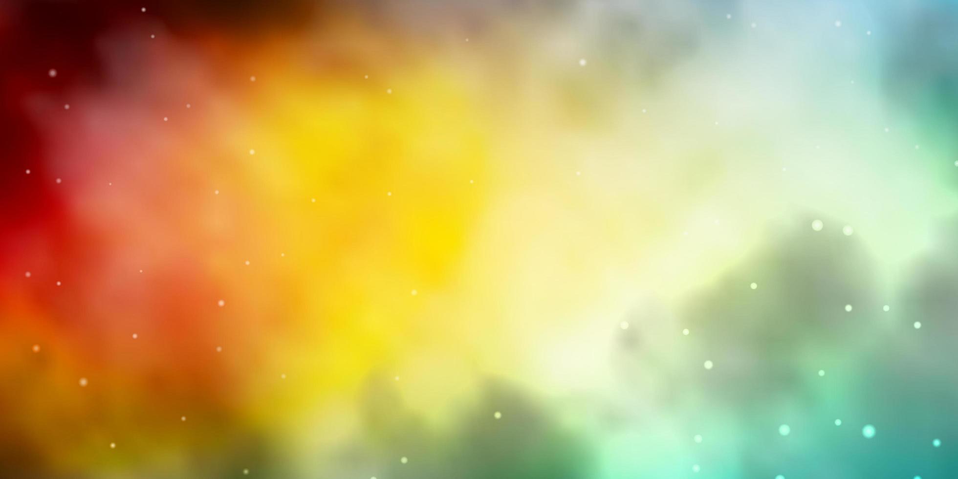 Abstract vector background with colorful gradient