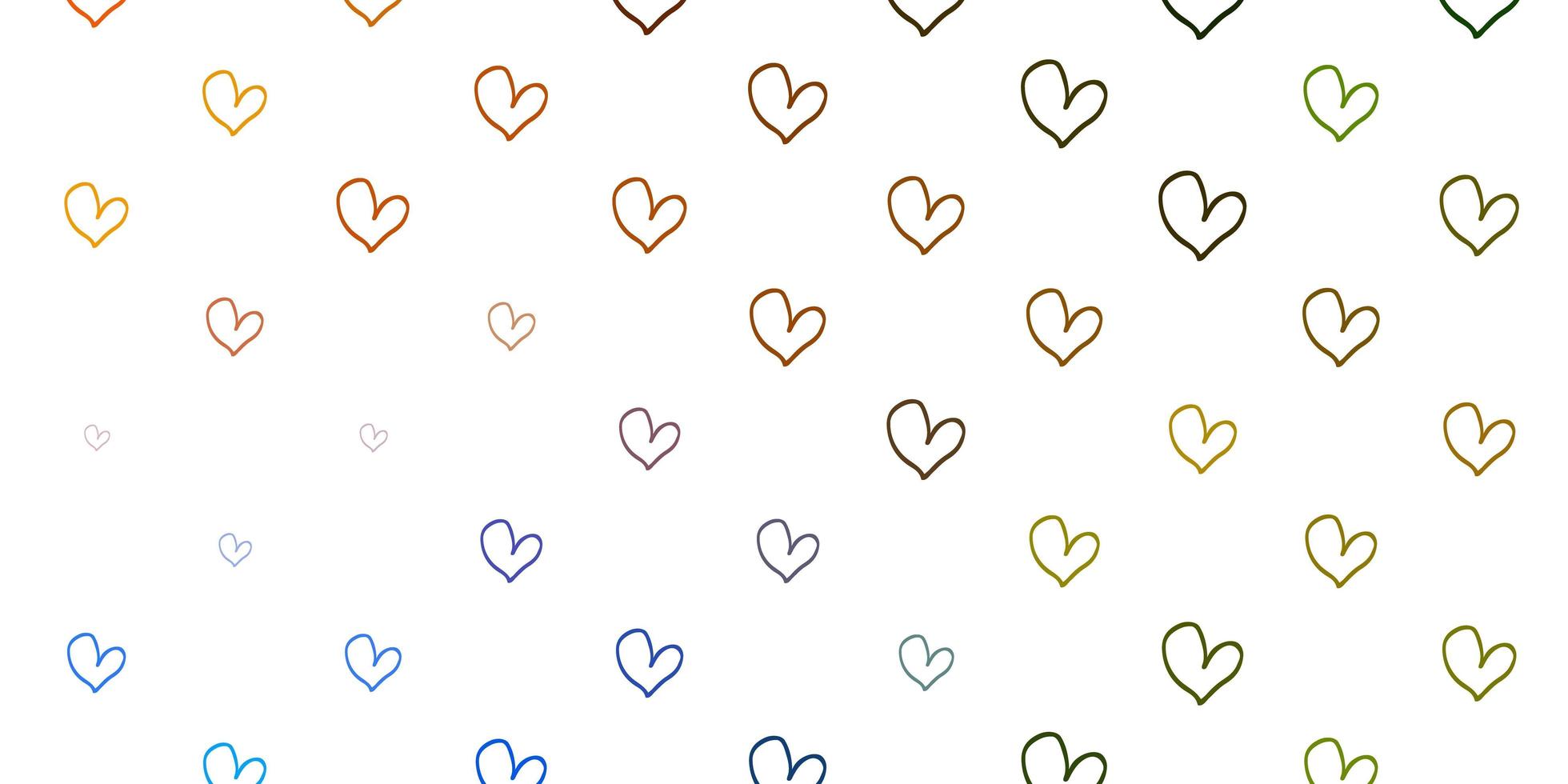 Abstract vector background with colorful gradient