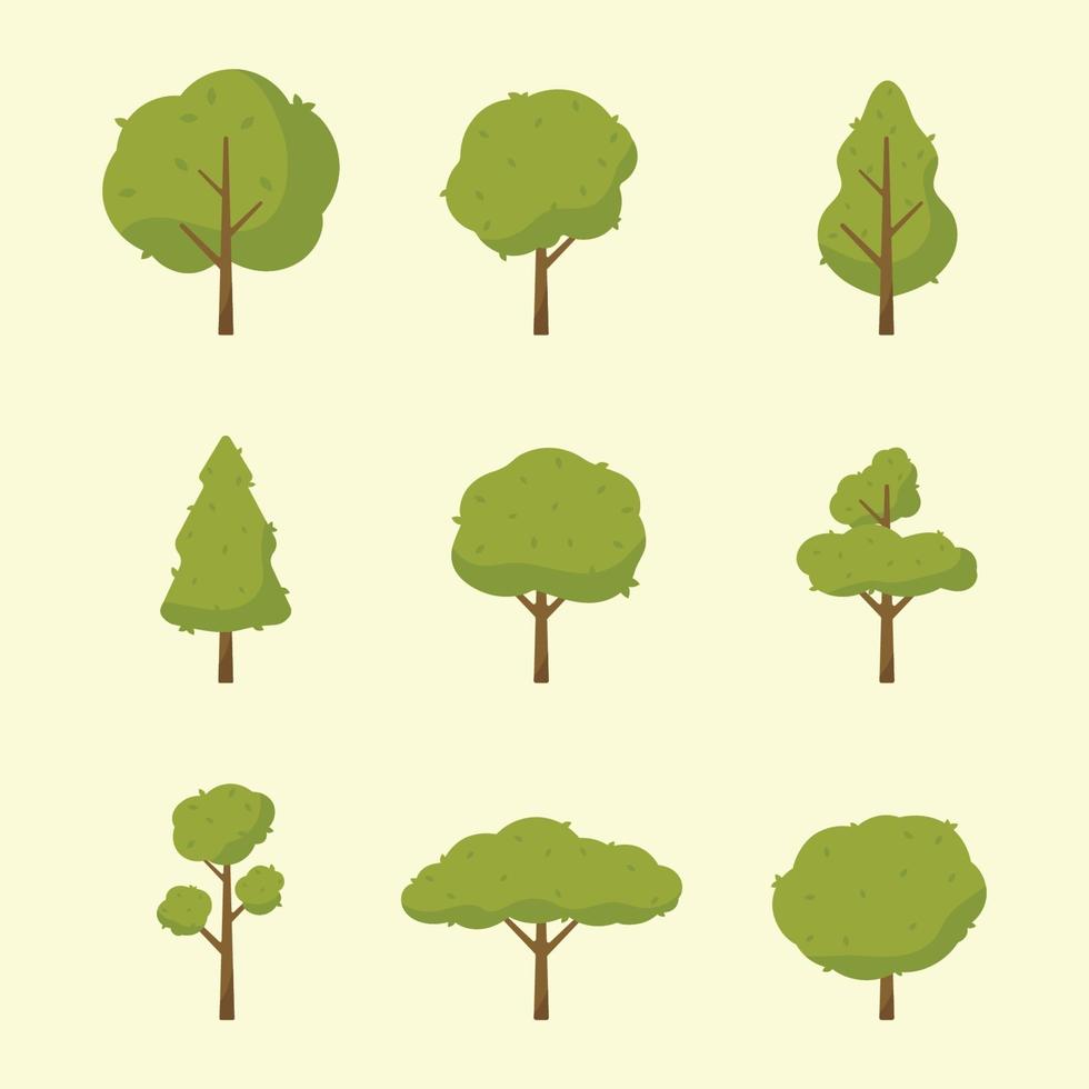 Nature Tree Collection vector