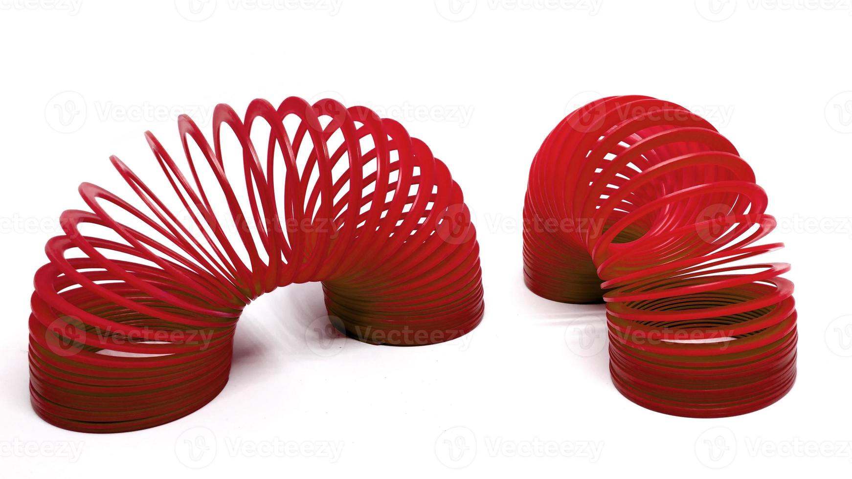 BANRED spring toy Isolated on white background. photo