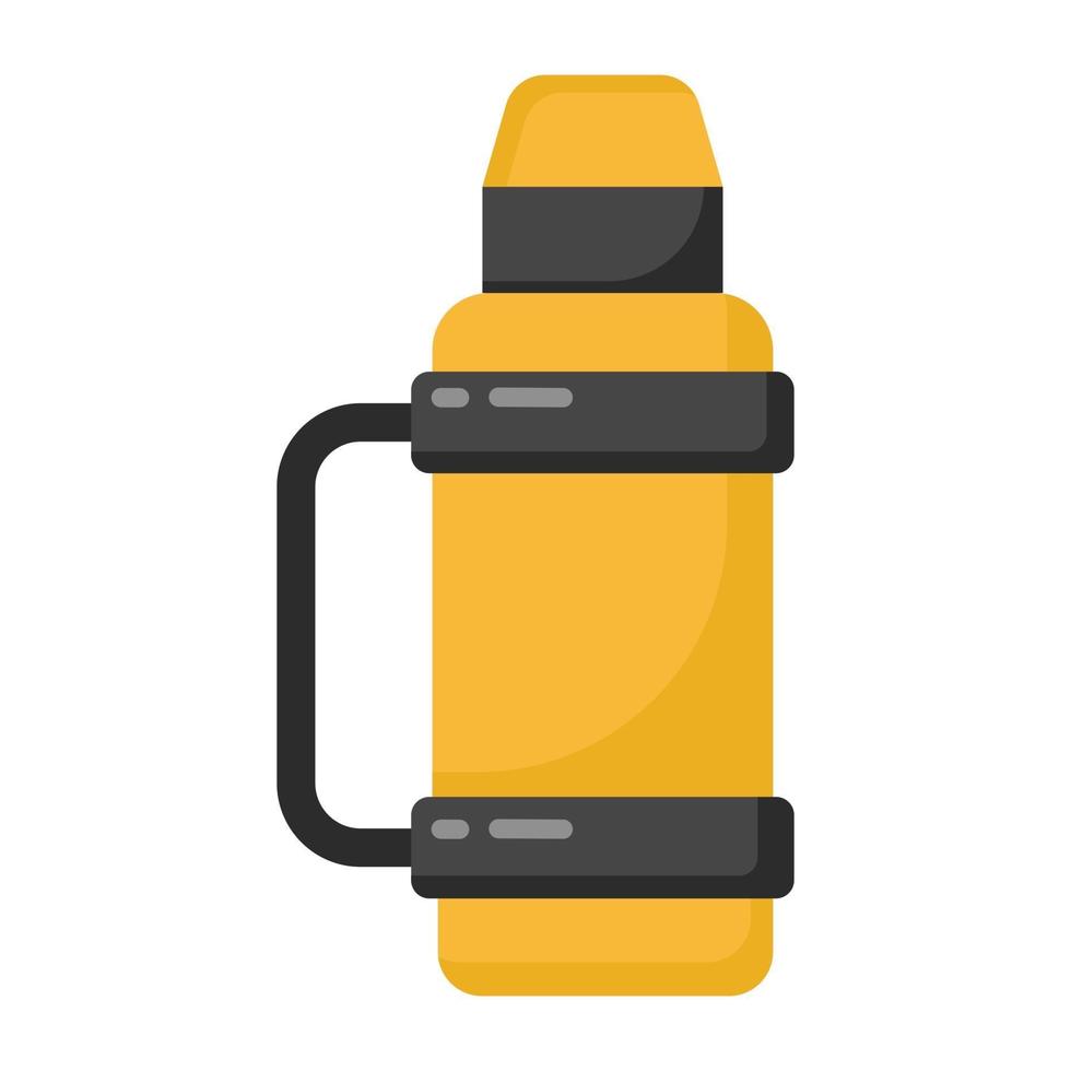 Thermos and Beverage vector