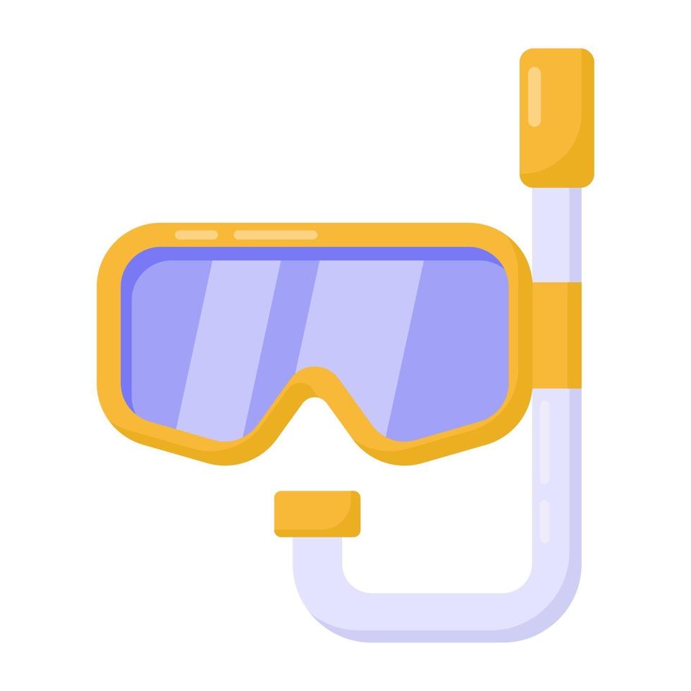 Scuba Mask and Googles vector