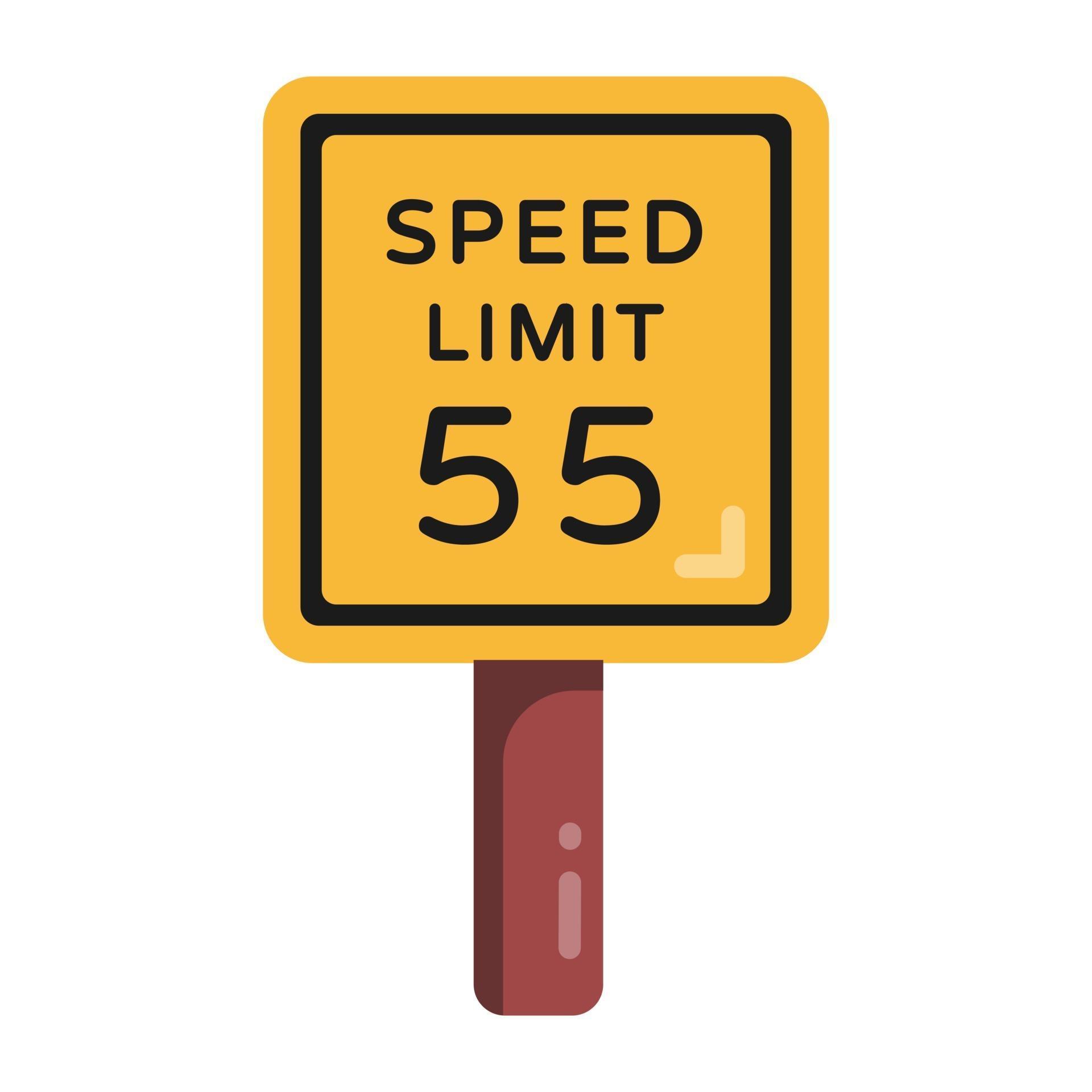 Highway Speed Limit 3104978 Vector Art At Vecteezy