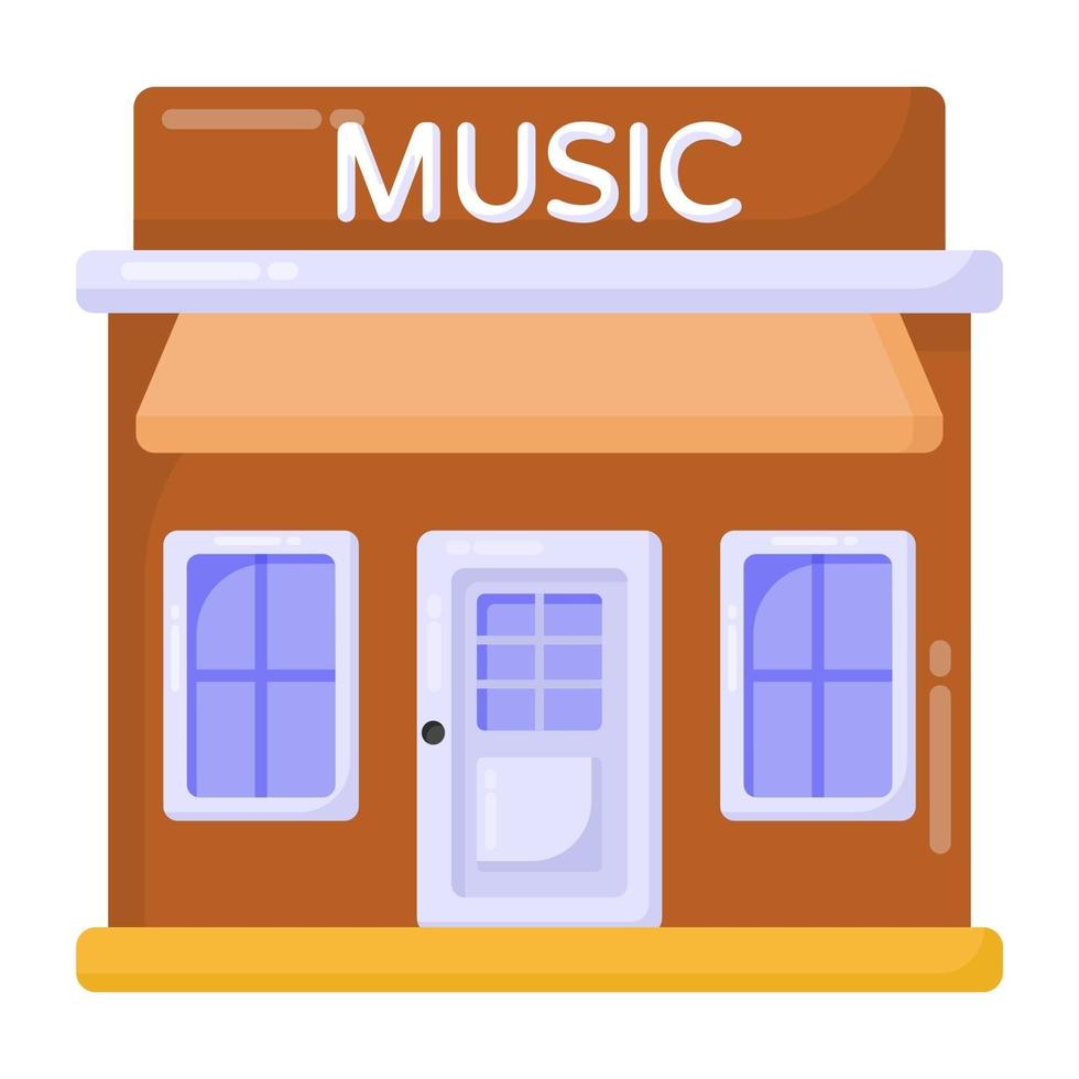Music Studio  shop vector
