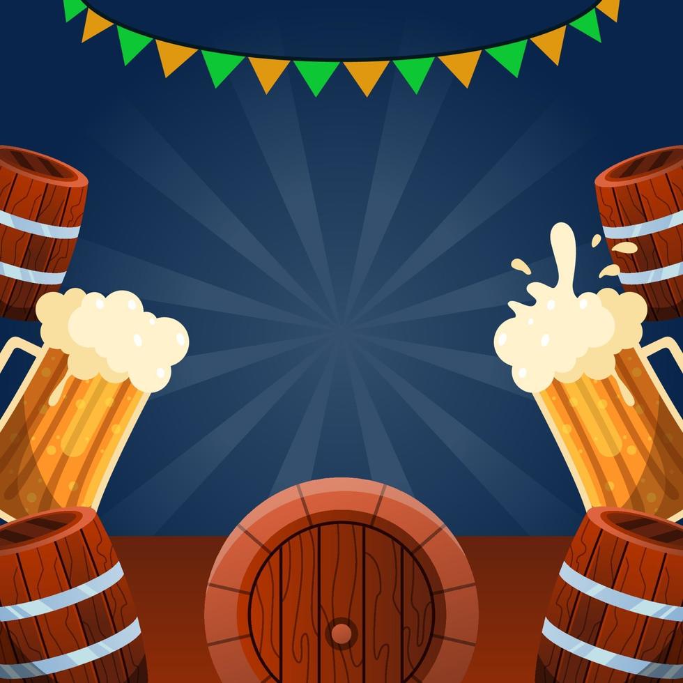 Beer Festival Celebration vector