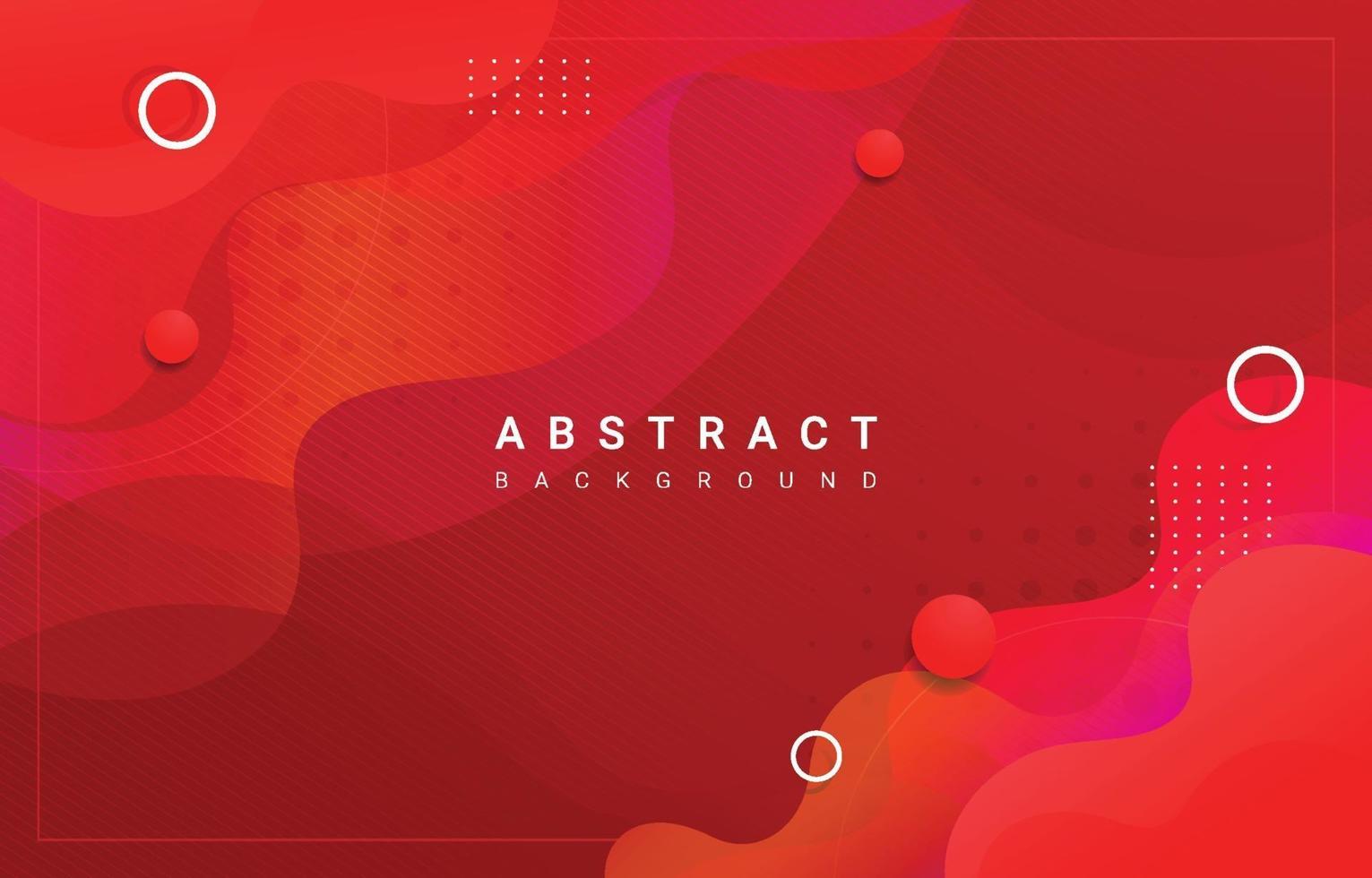 Red Abstract Background vector