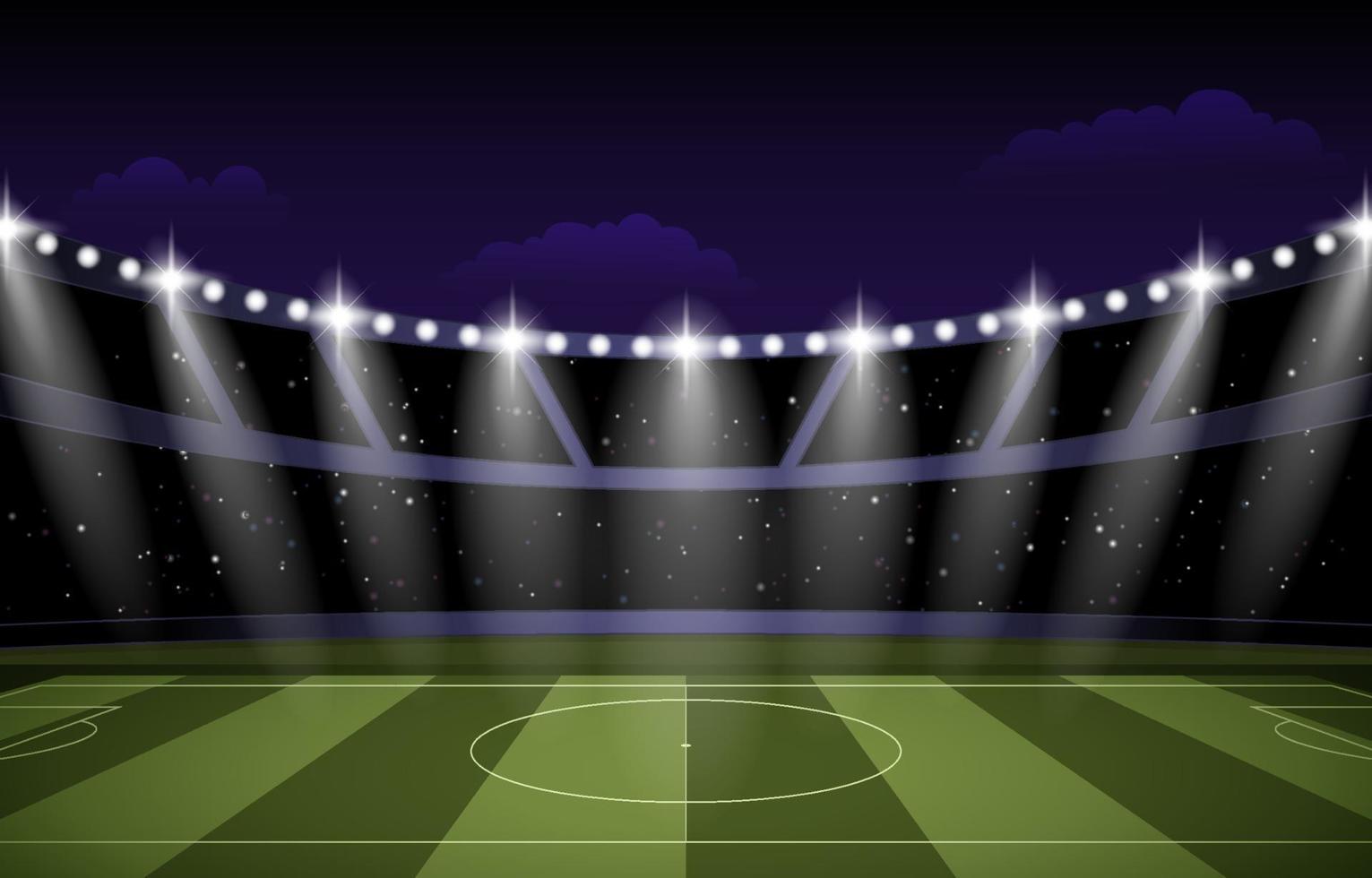 fondo del estadio de futbol vector