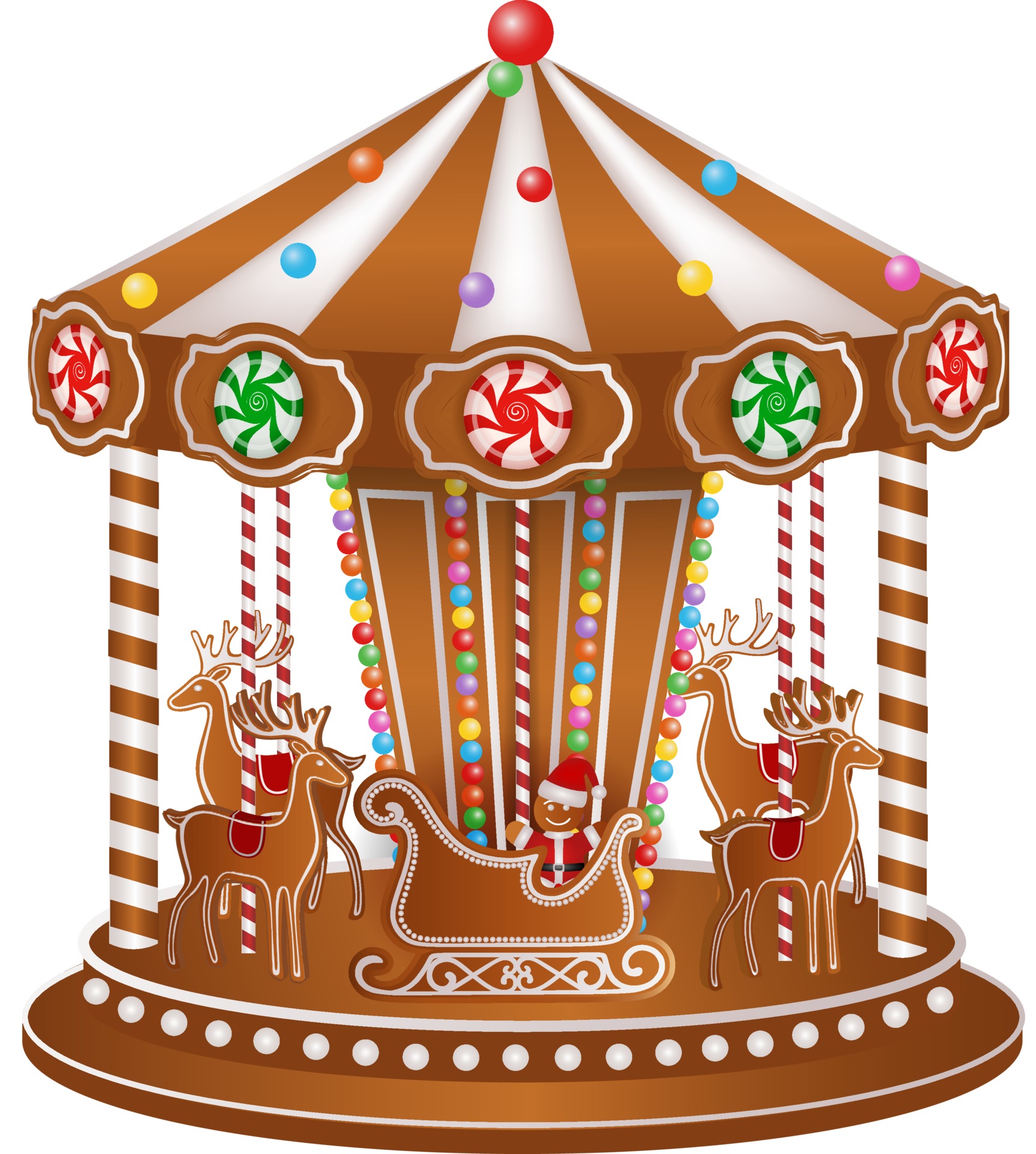 christmas gingerbread carousel 3107271 Vector Art at Vecteezy christmas gingerbread carousel 3107271 Vector Art at Vecteezy