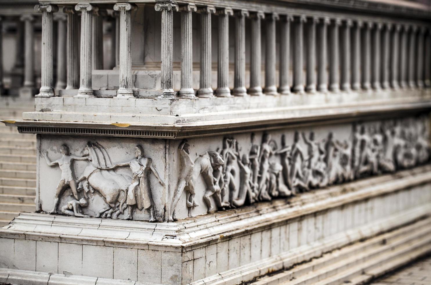 modelo de arte de edificio histórico foto