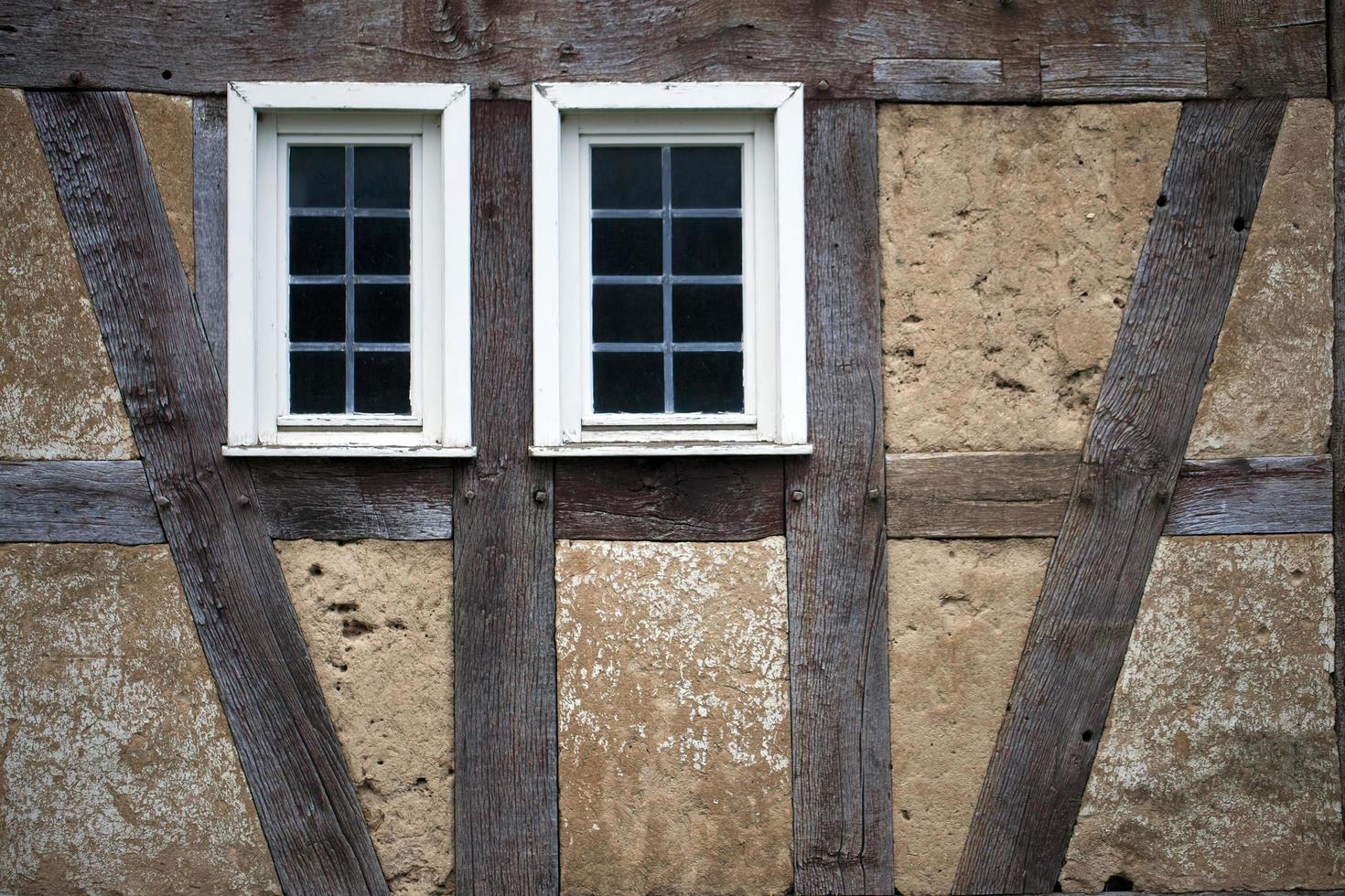 vendimia, antigua, arquitectura alemana, casa de campo foto