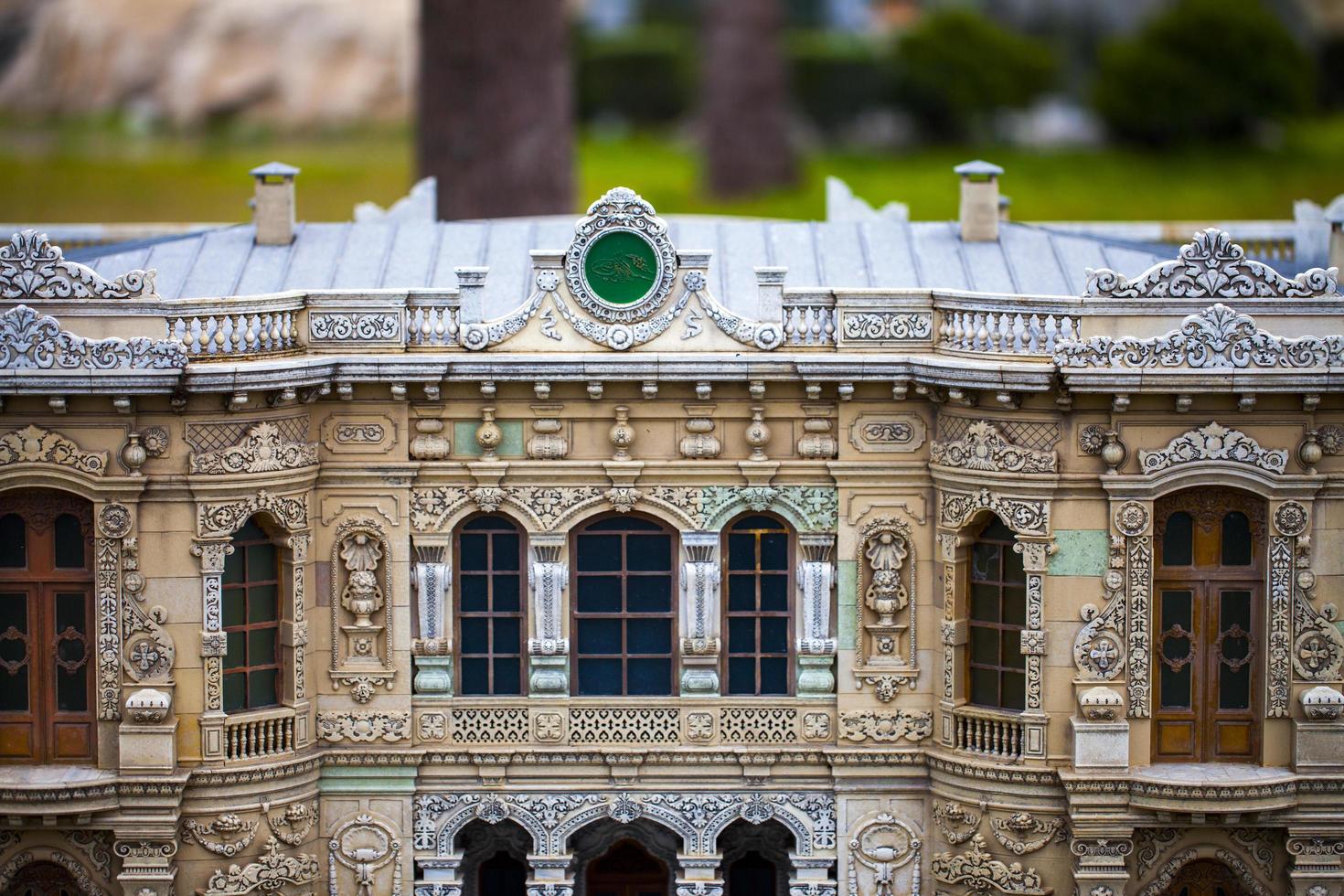 modelo de arte de edificio histórico foto