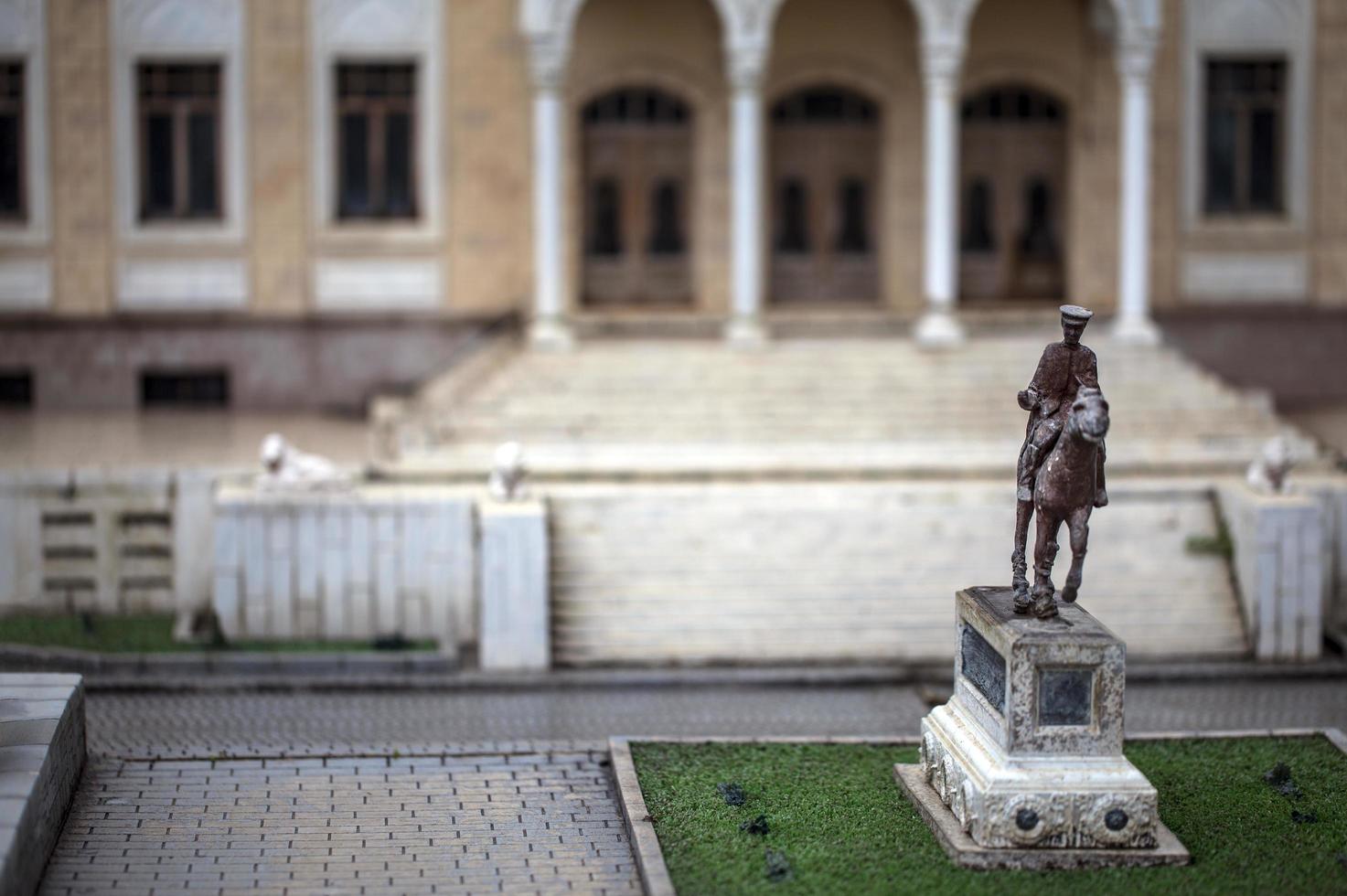 modelo de arte de edificio histórico foto