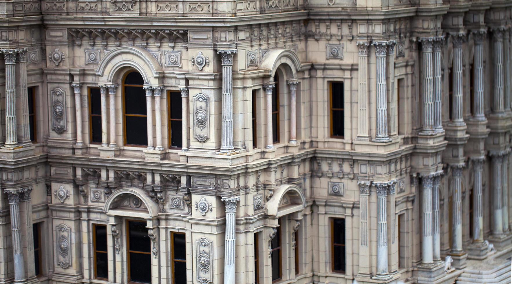 Model Art of Historical Building photo