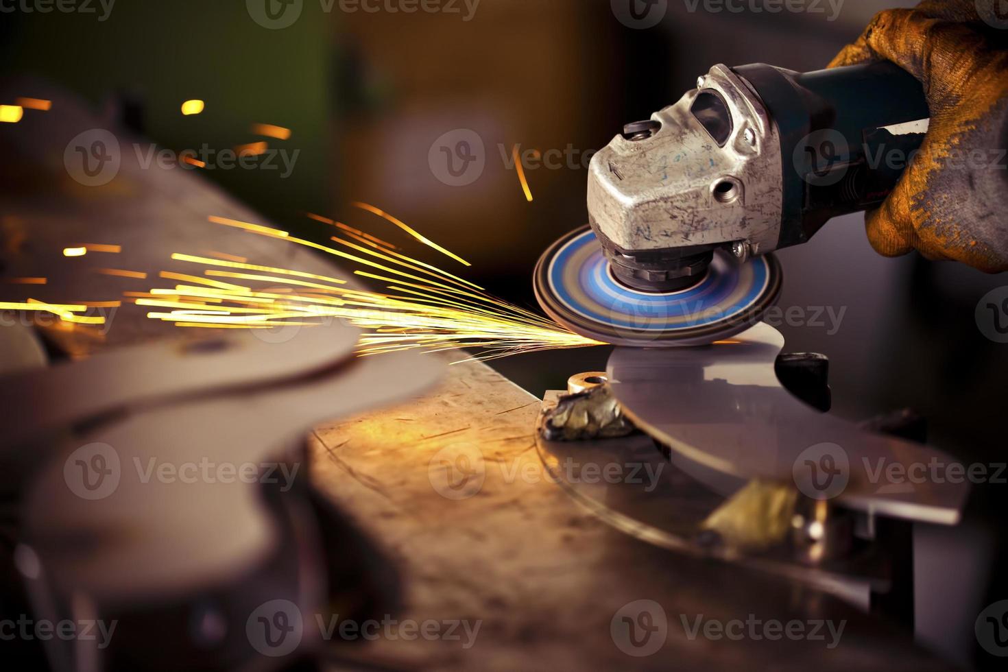 Arc Welding in Construction Area photo