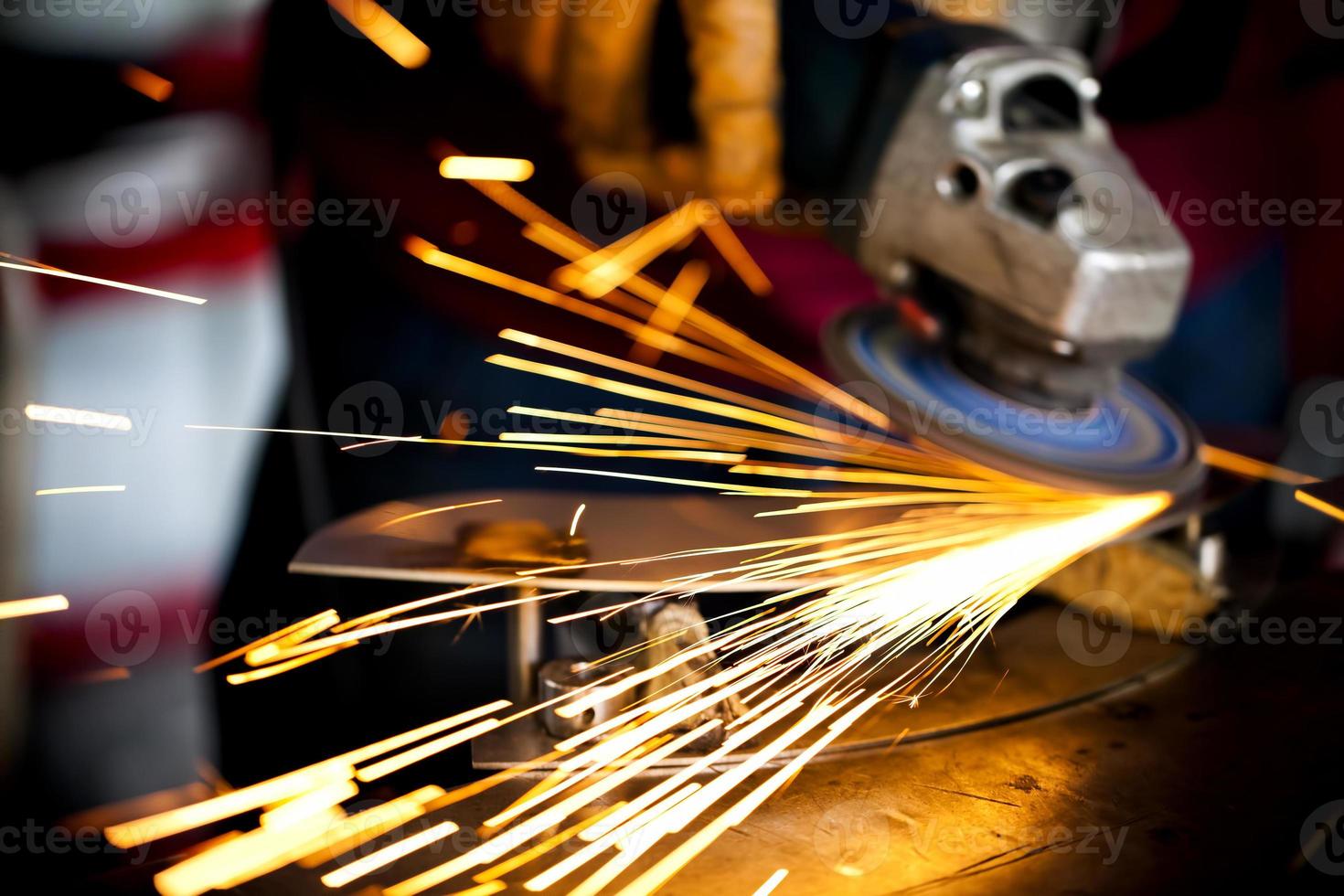 Arc Welding in Construction Area photo