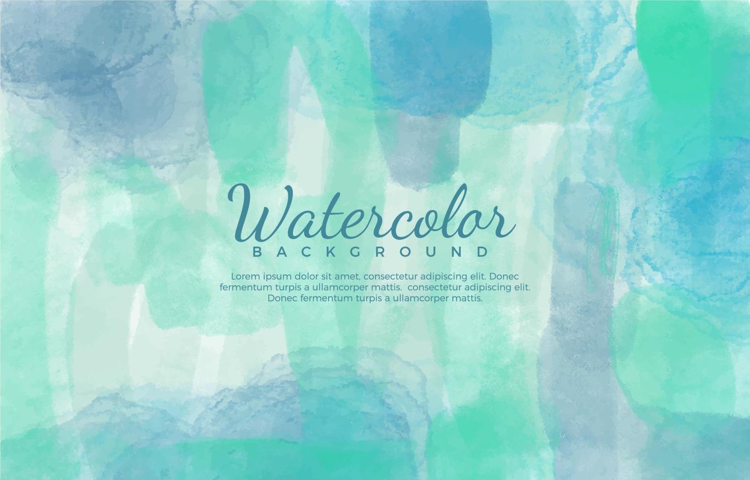 Deep Sea Like Watercolor Texture Background vector