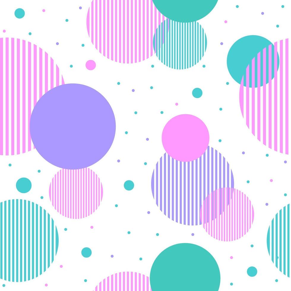 Seamless Pattern background swatch for baby textile fabric vector