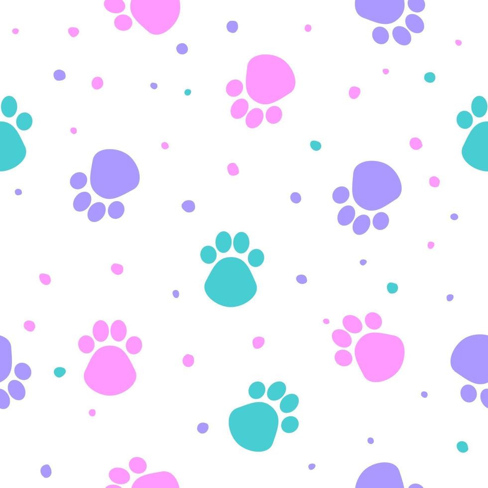 Seamless Pattern background swatch for baby textile fabric vector