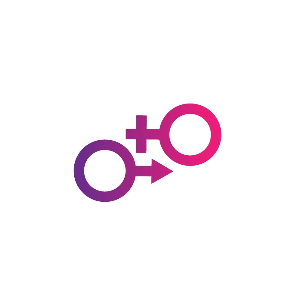 gender symbols vector
