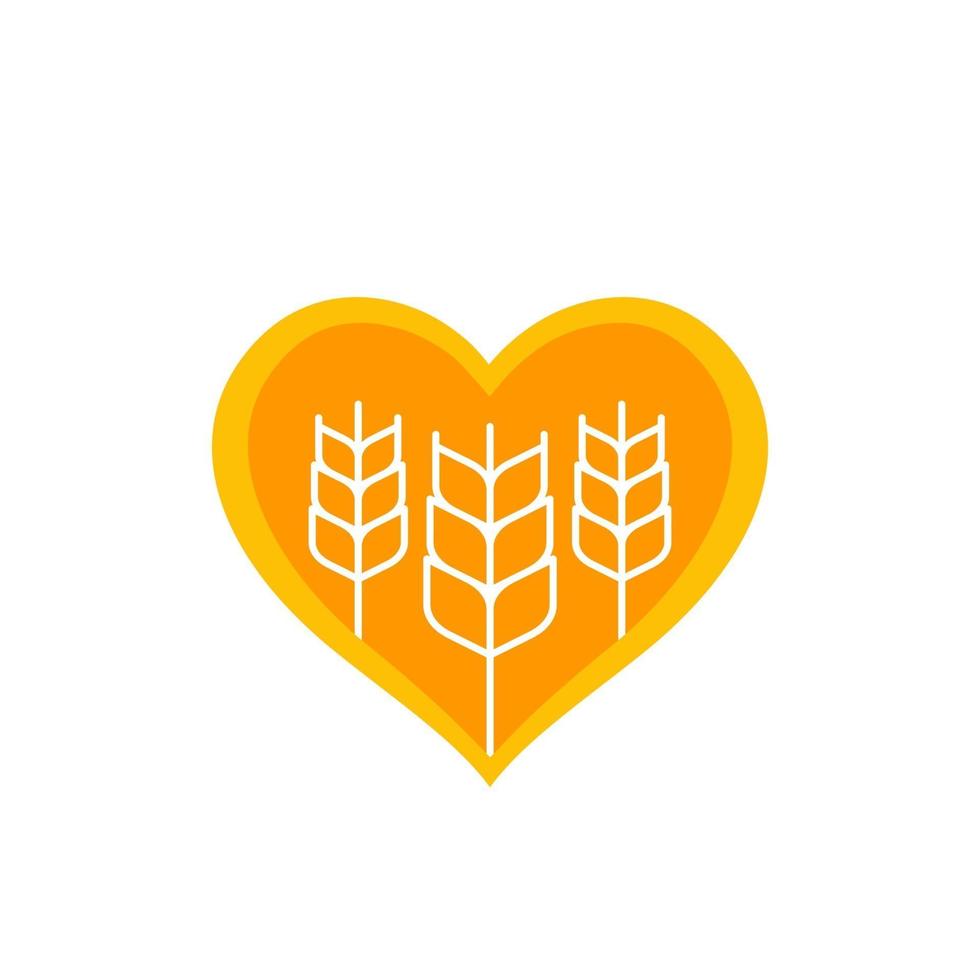 wheat, agriculture vector logo