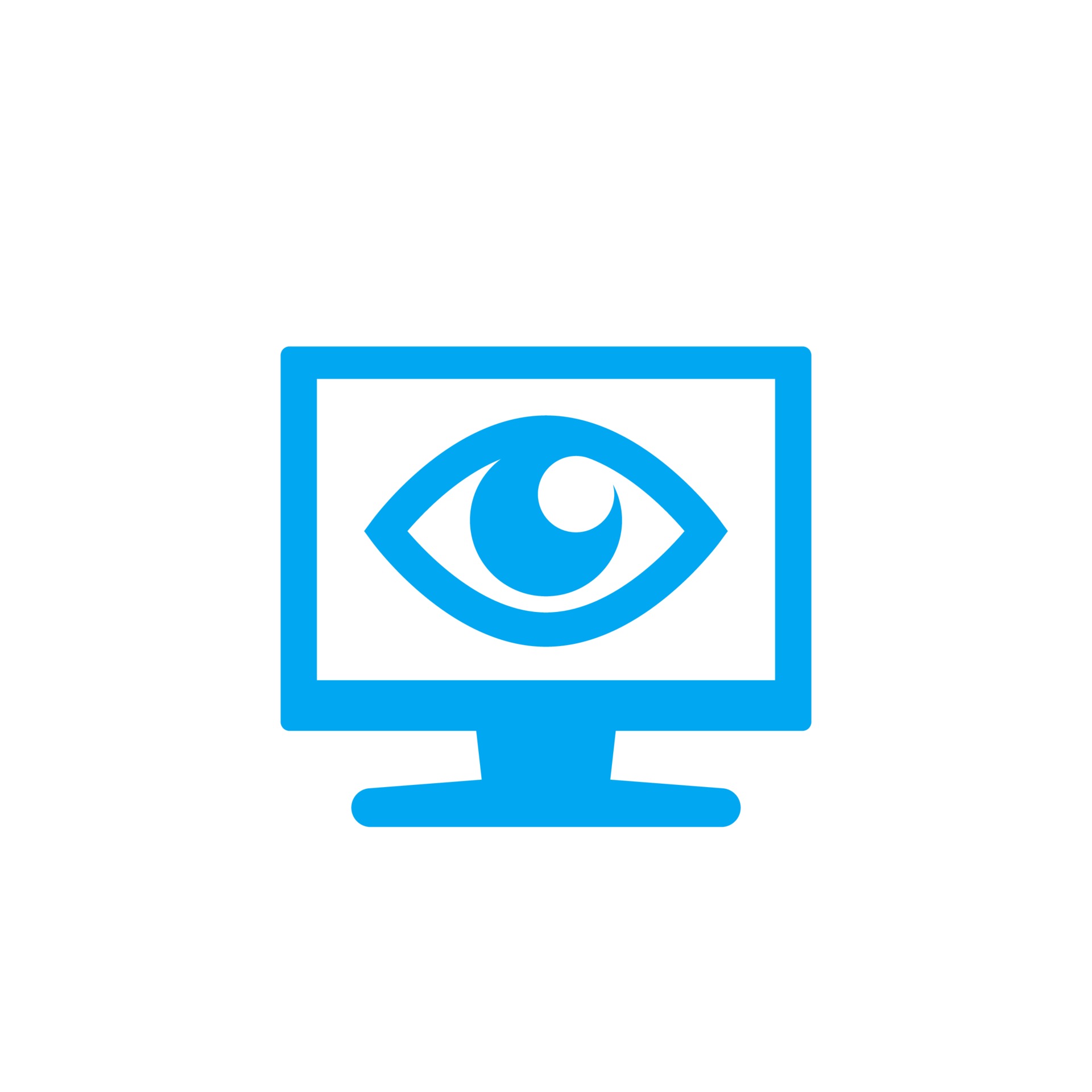 icono de monitoreo aislado en blanco 3108219 Vector en Vecteezy