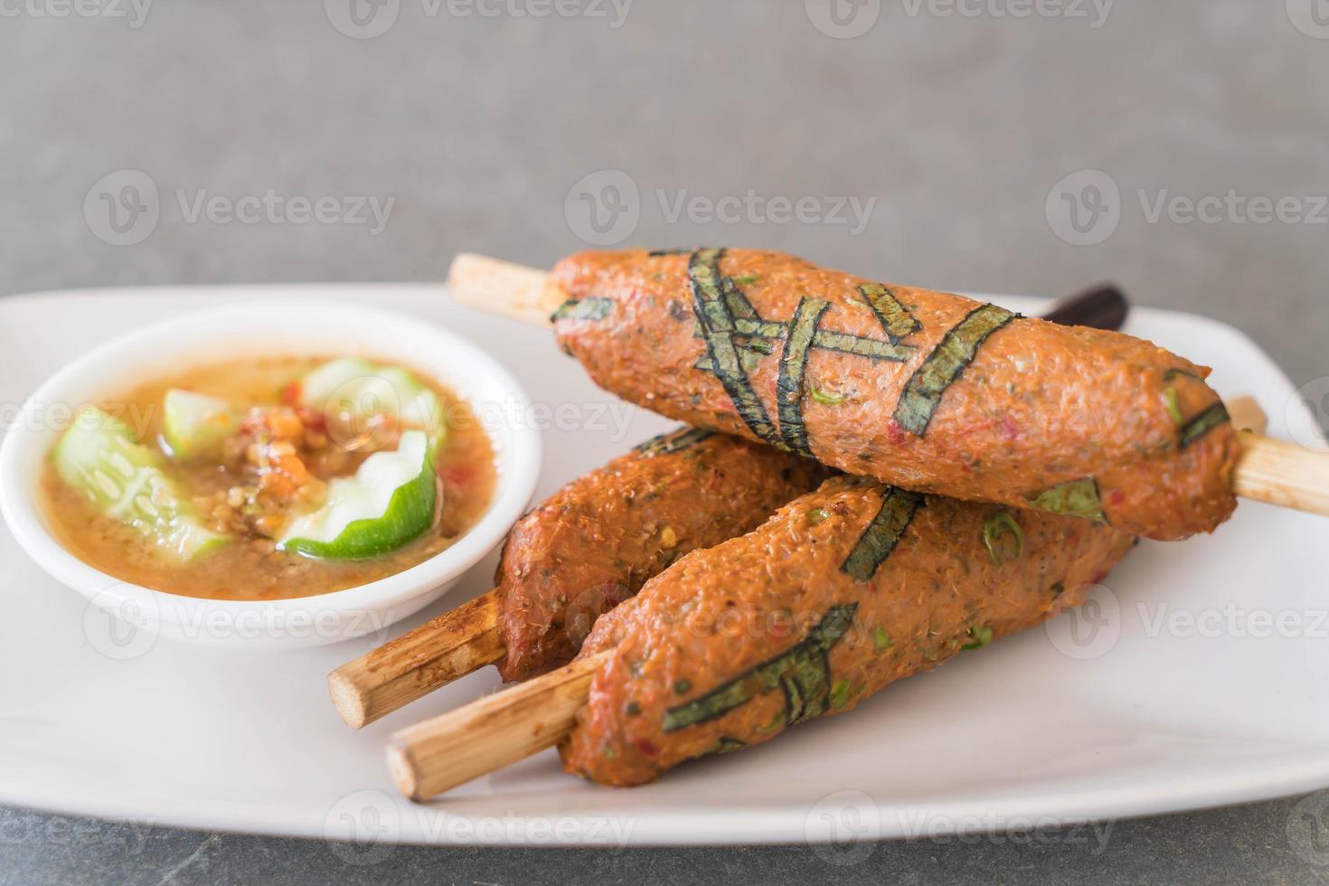 Fried Fish-paste stick photo