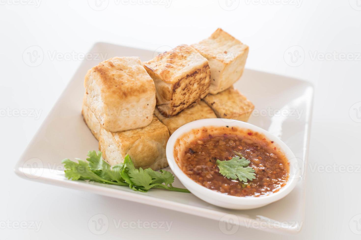 Fried Tofu - healthy food 3108587 Stock Photo at Vecteezy