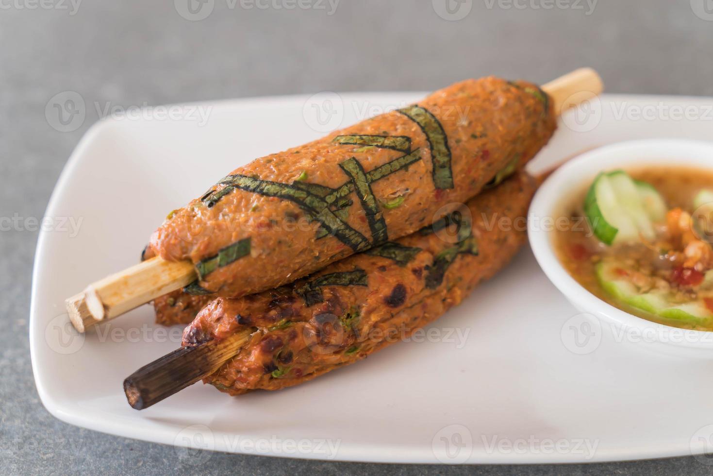 Fried Fish-paste stick photo