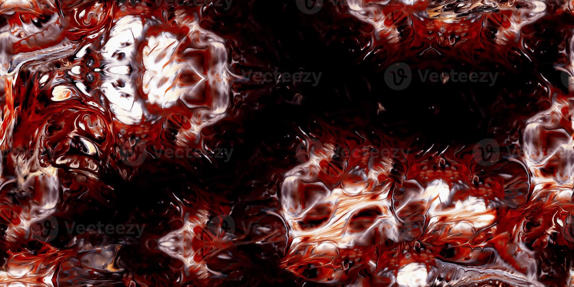 Beauty of Abstract Seamless Tileable Ink Spread photo