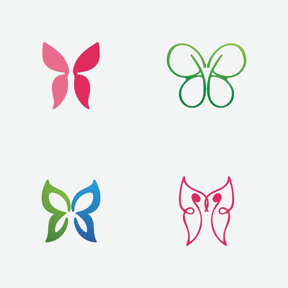 Beauty Butterfly icon design vector