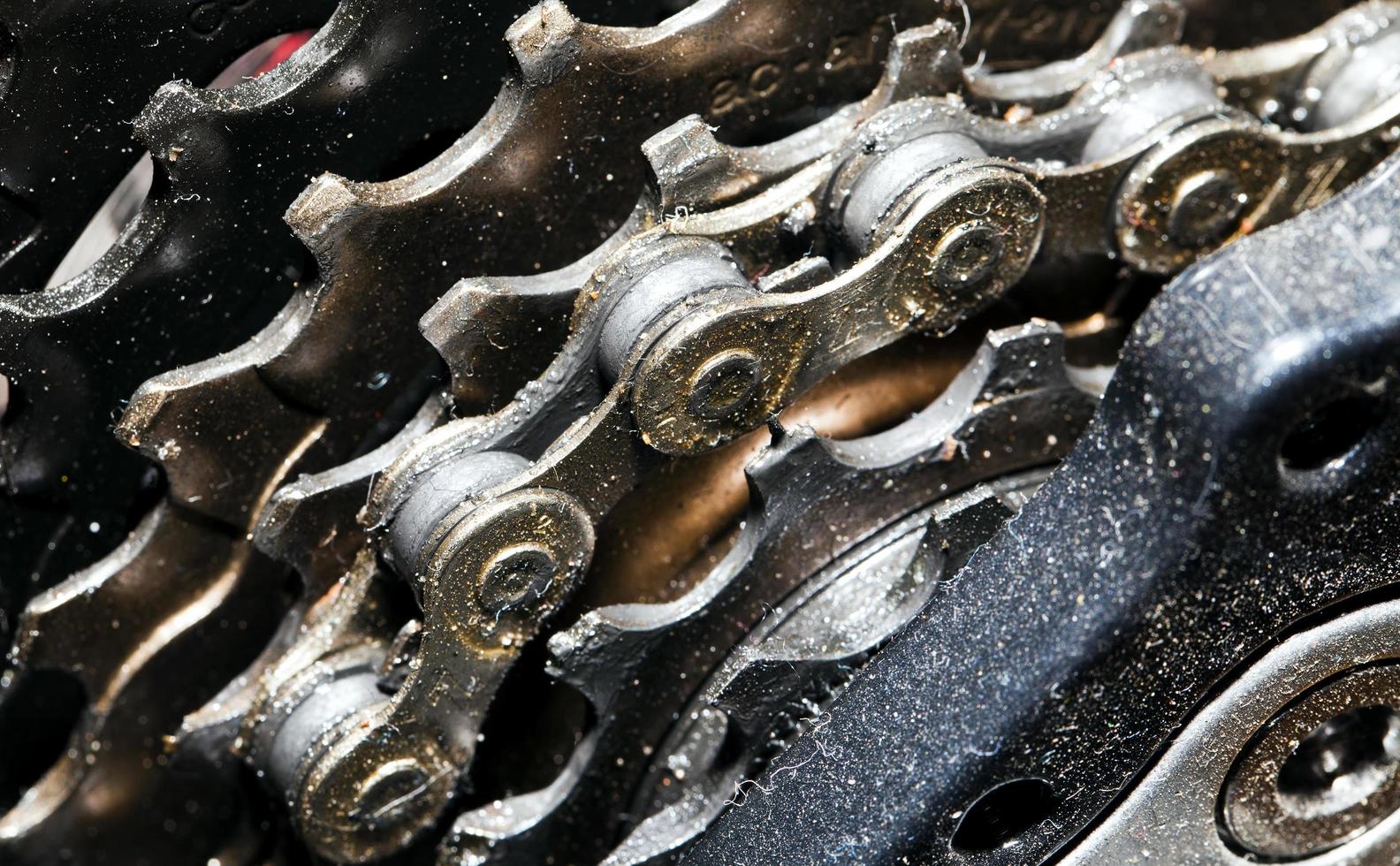 Abstract Grunge Rusty Metal Chain photo