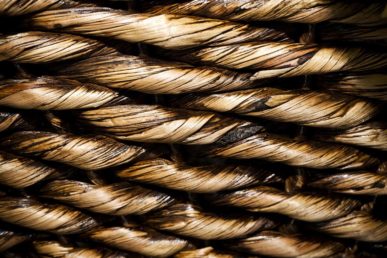 Abstract Connection of Rope Lines photo