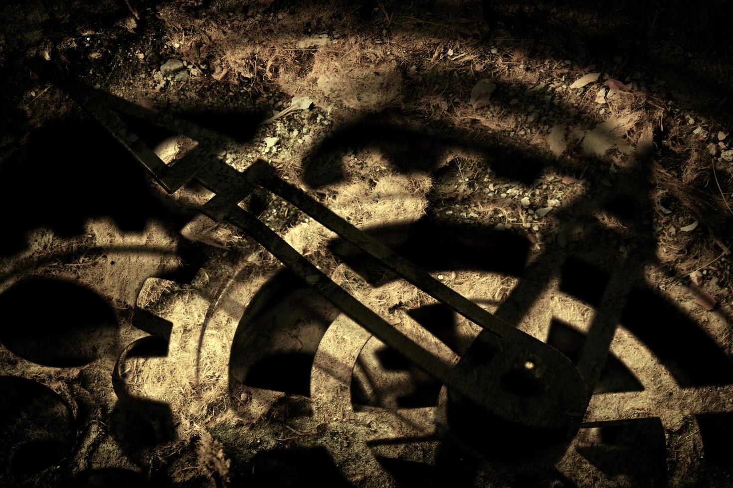 Abstract Grunge Retro Clock Background photo