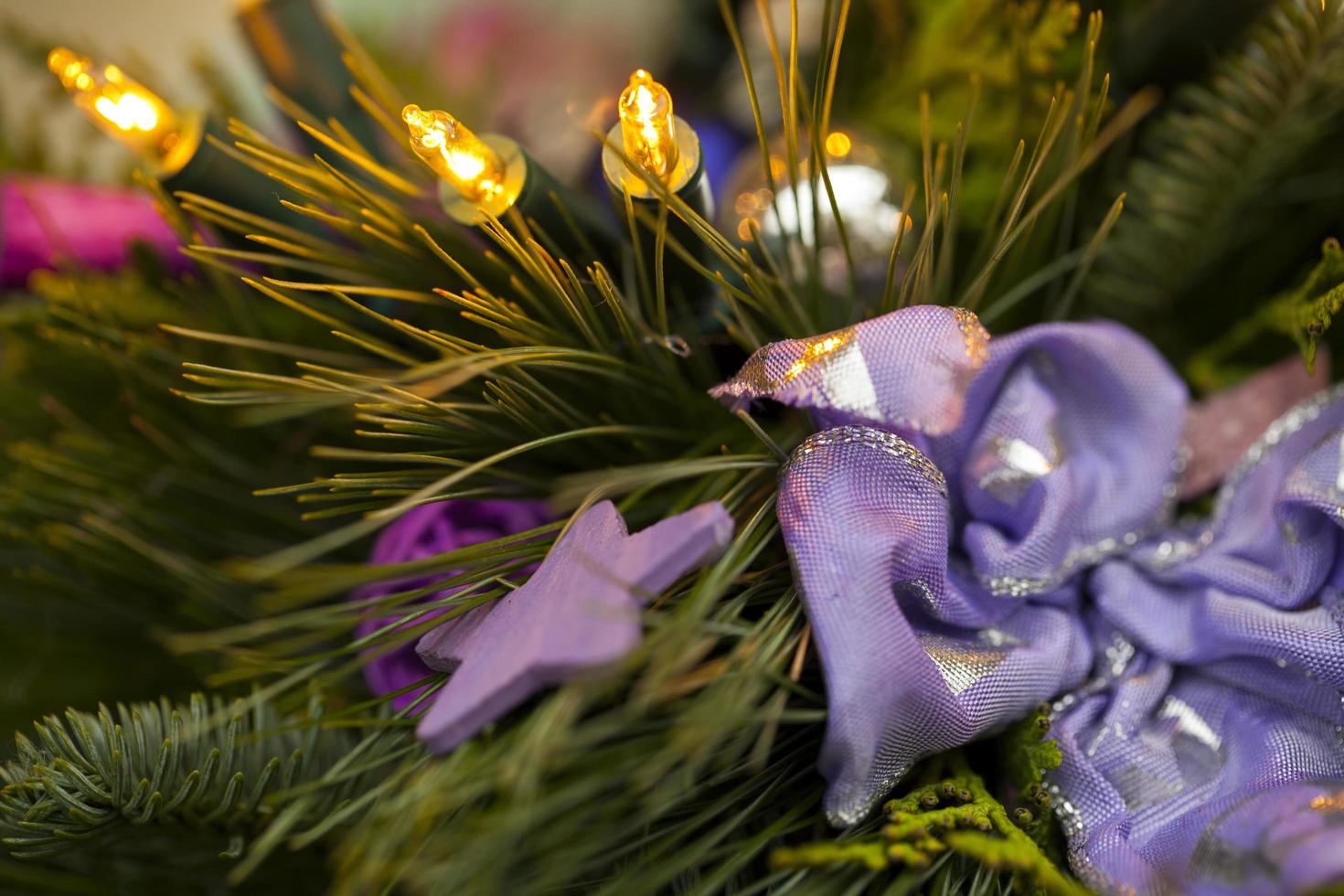 Christmas New Year Colorful Decoration Concept photo