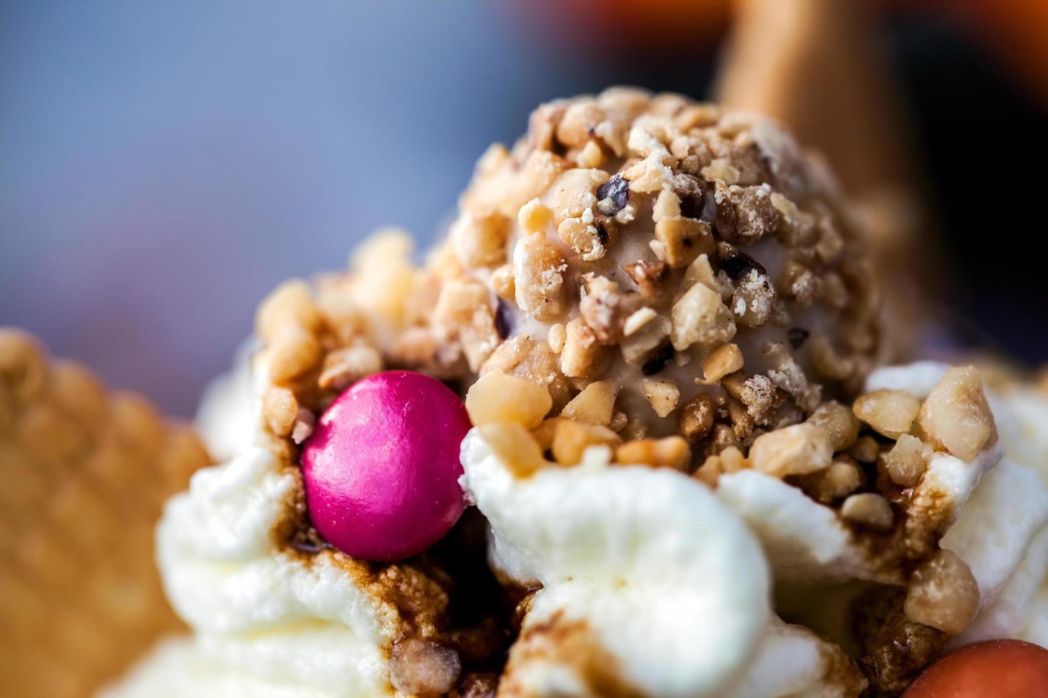 Delicious Sweet Ice Cream in a Cup photo