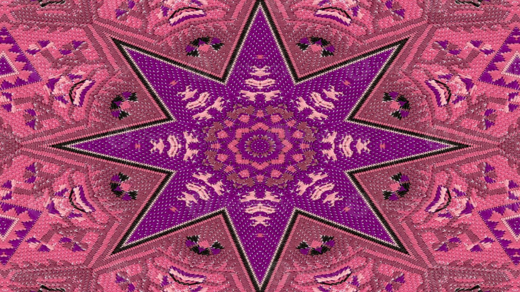 Ethnic Authentic Carpet Kaleidoscope photo