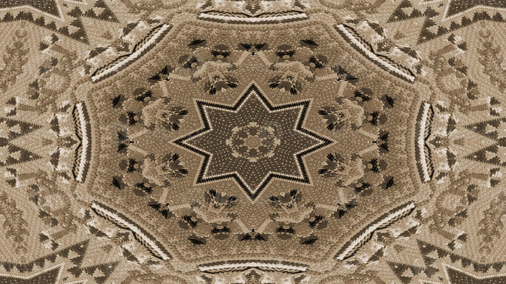 Ethnic Authentic Carpet Kaleidoscope photo