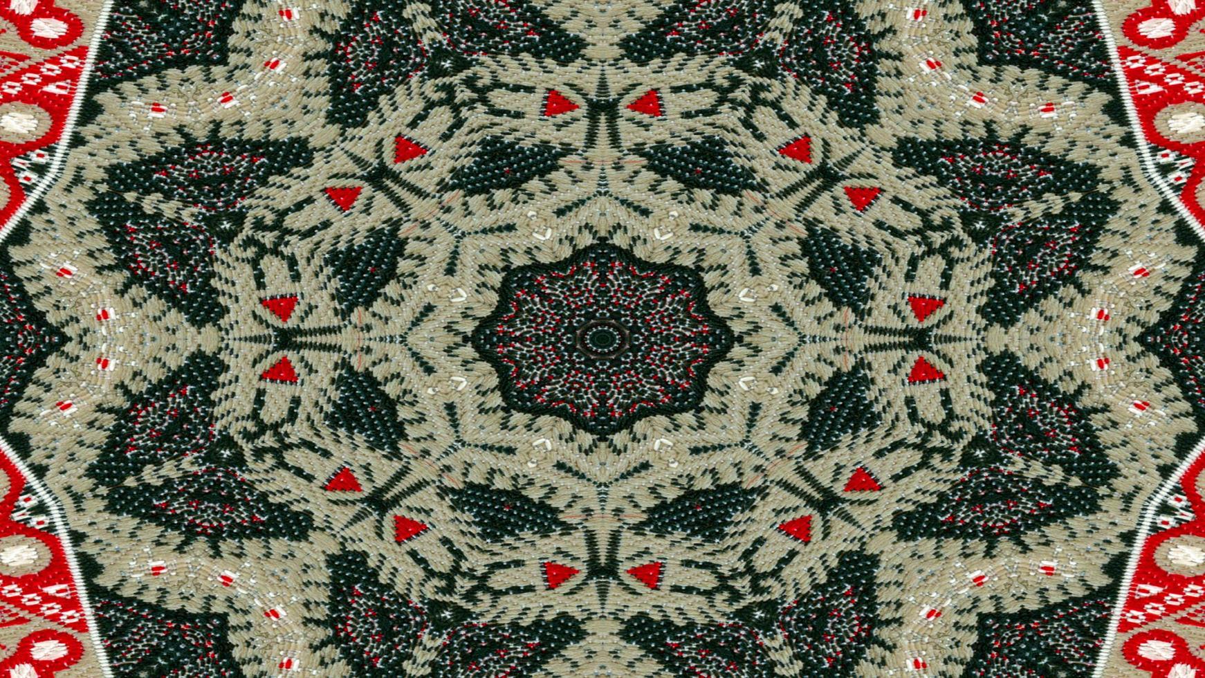 Ethnic Authentic Carpet Kaleidoscope photo