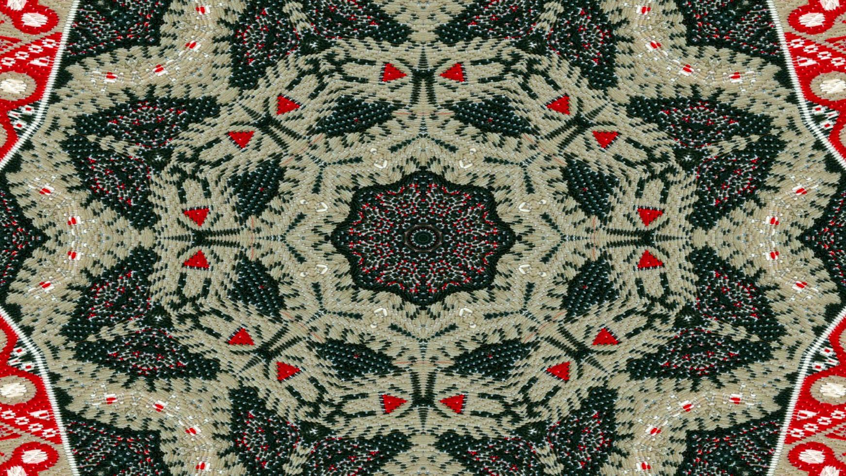 Ethnic Authentic Carpet Kaleidoscope photo