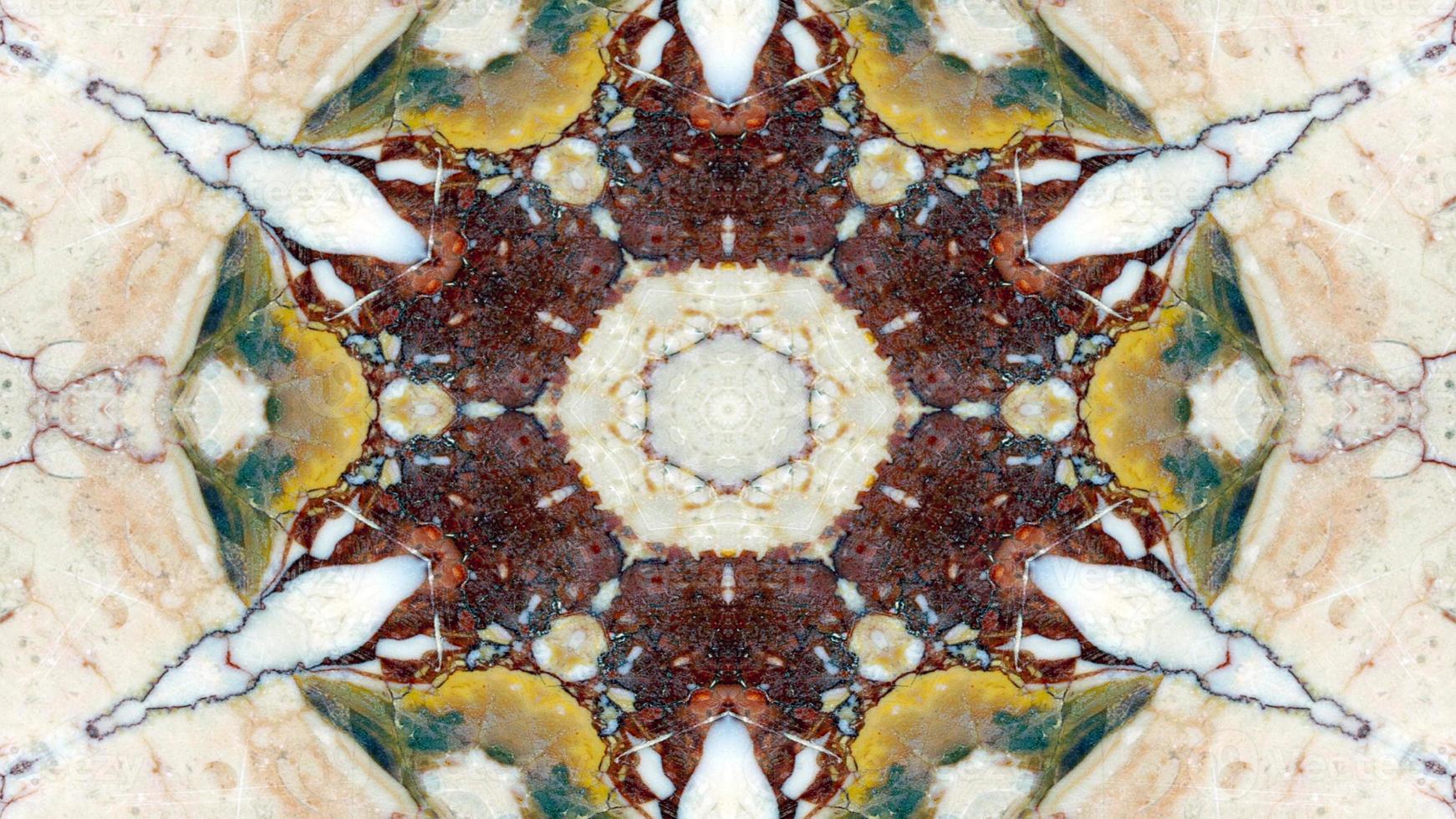 Ethnic Authentic Carpet Kaleidoscope photo