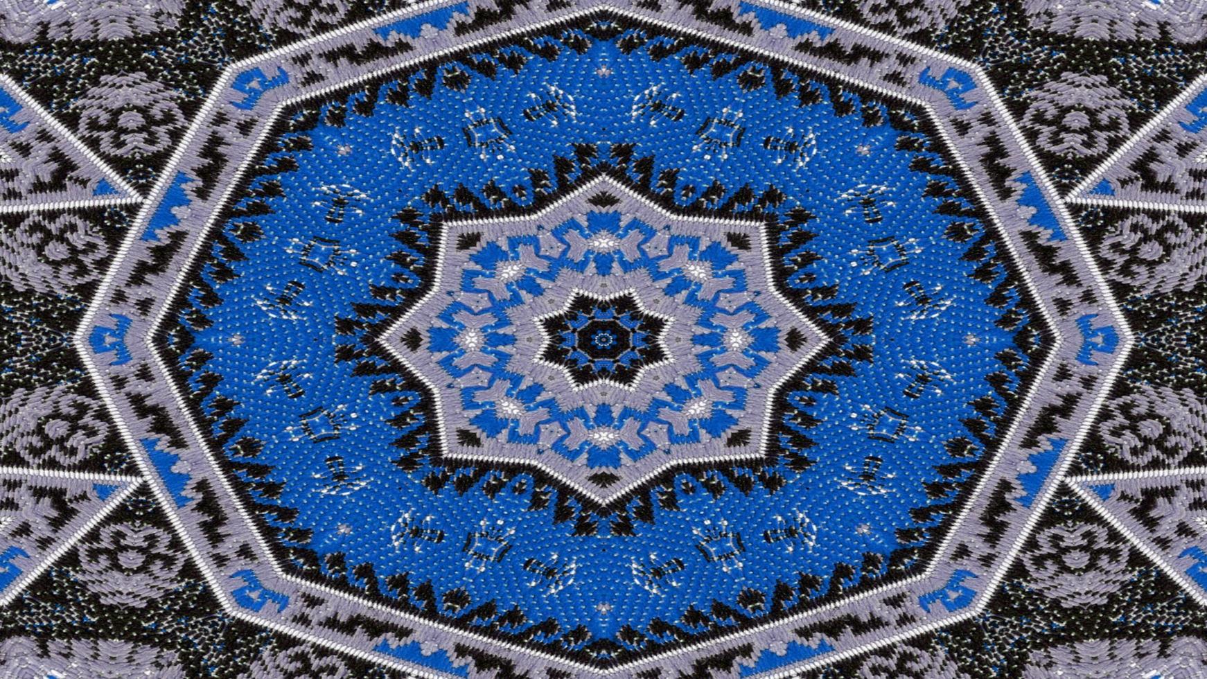 Ethnic Authentic Carpet Kaleidoscope photo