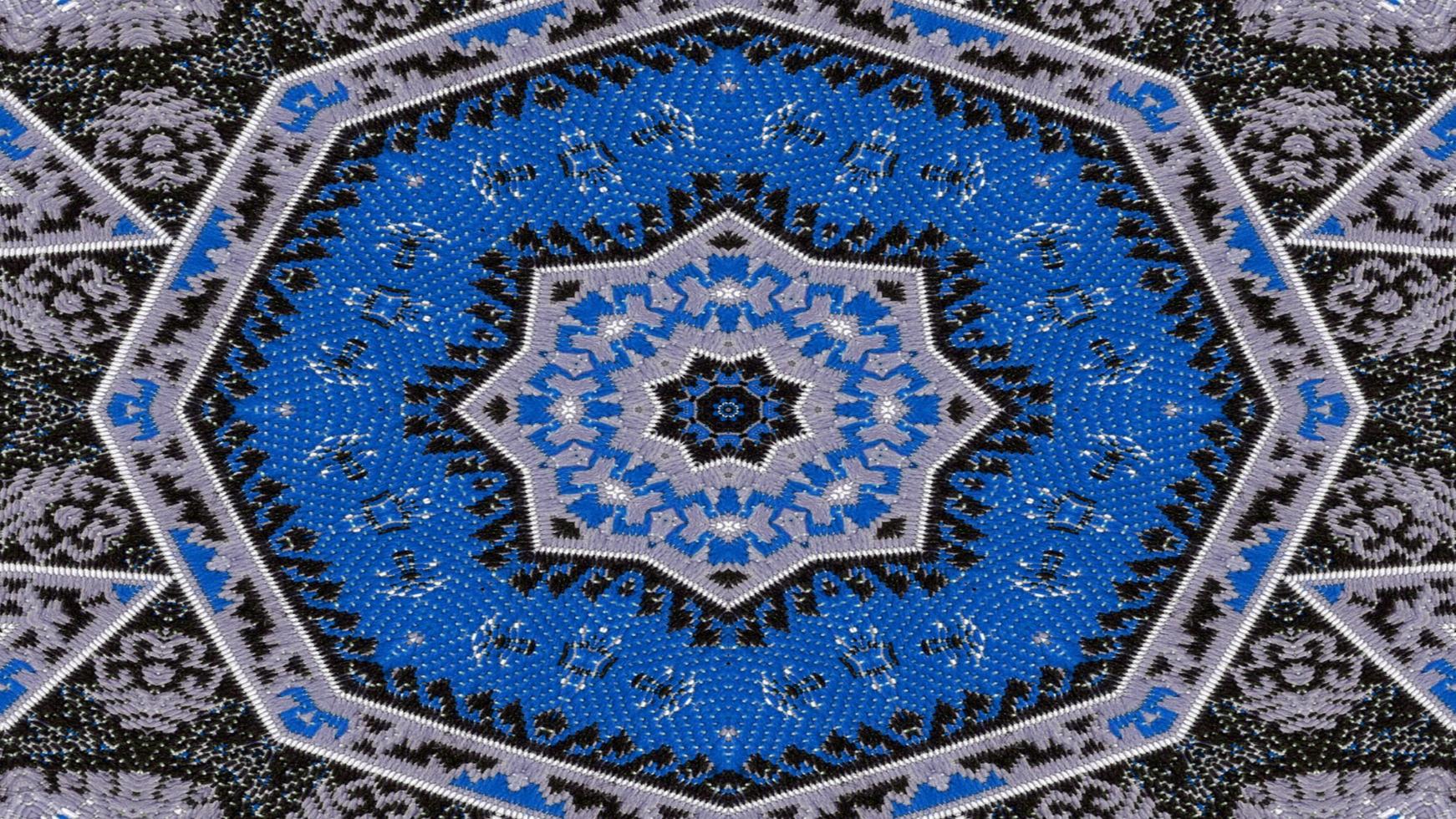 Ethnic Authentic Carpet Kaleidoscope photo