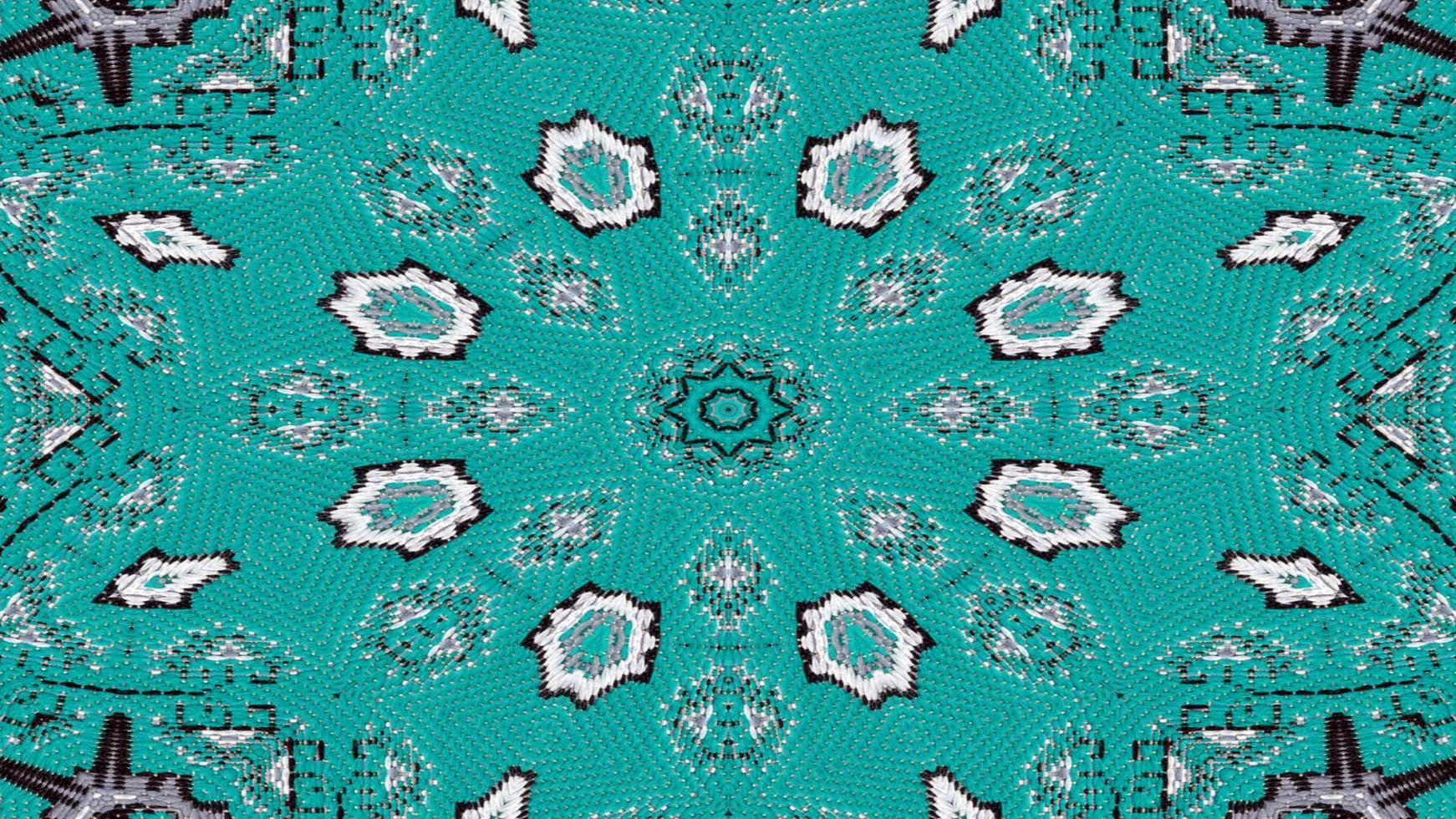 Ethnic Authentic Carpet Kaleidoscope photo
