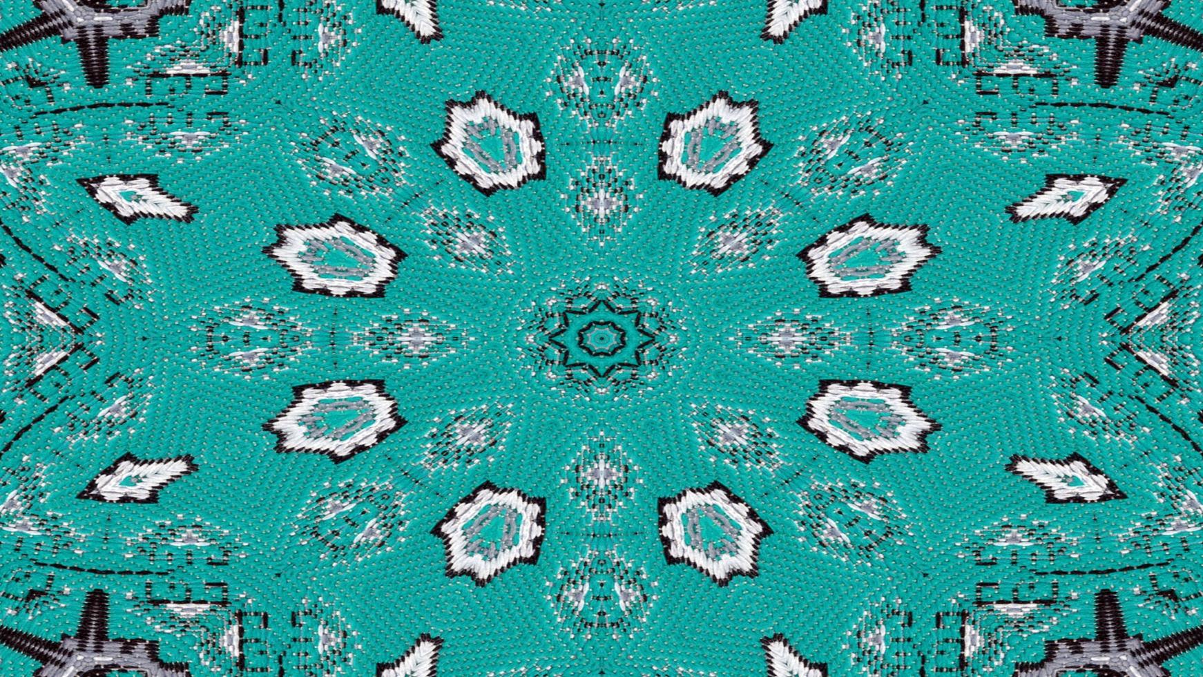 Ethnic Authentic Carpet Kaleidoscope photo