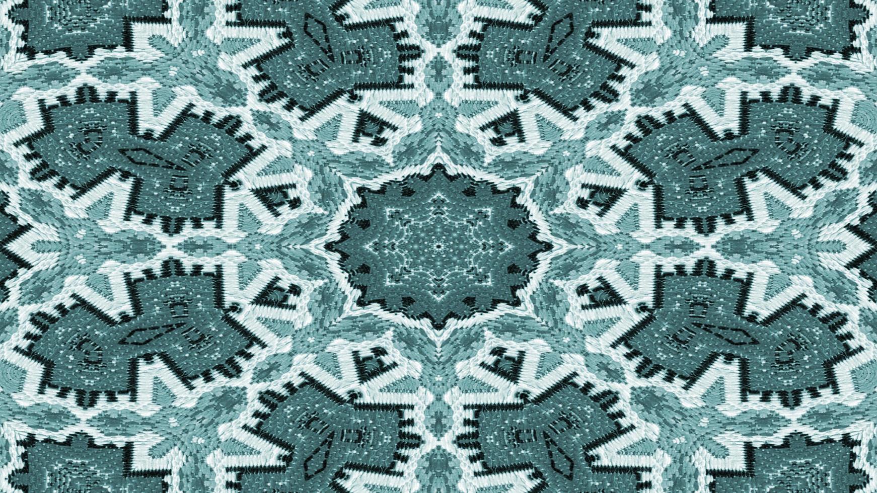 Ethnic Authentic Carpet Kaleidoscope photo