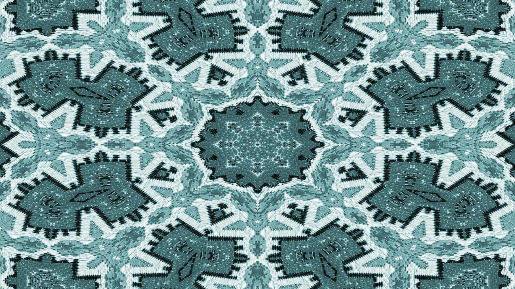 Ethnic Authentic Carpet Kaleidoscope photo