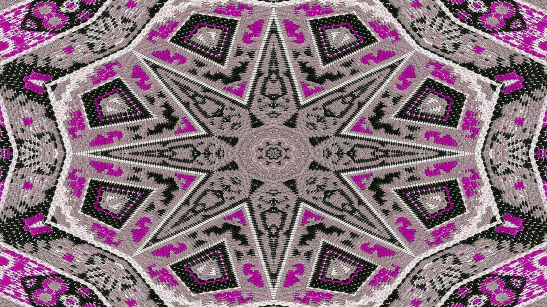 Ethnic Authentic Carpet Kaleidoscope photo